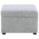 Winter Ottomans