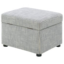 Winter Ottomans