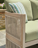 Serena Shores Outdoor Sofa with Cushion