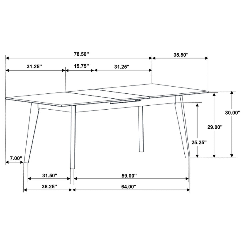 Crestmont 7 Pc Dining Set