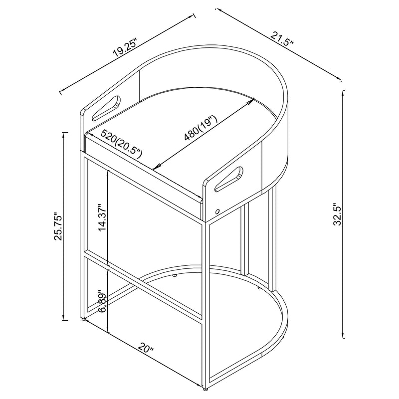 Thermosolis Counter Stool