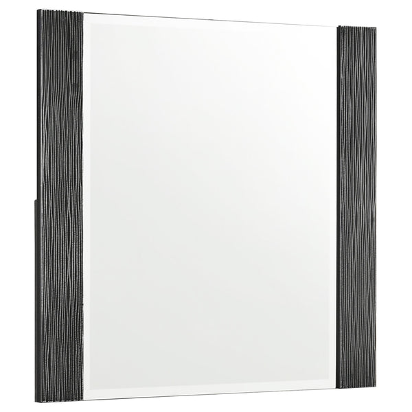 Blacktoft Rectangle Dresser Mirror Black image
