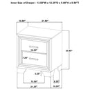 Wright 5 Pc Bedroom Set