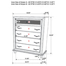 Barzini Bedroom Set White