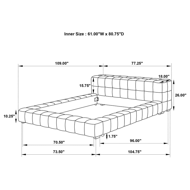 Trinity Queen Bed