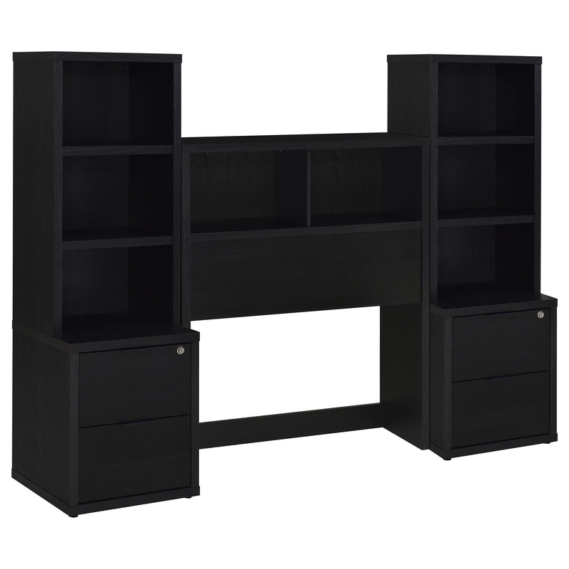 Westpark 5 Pc Twin & Full Bedroom Set Black, Brown & Natural