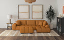 Camacho Upholstered Sectional Sofa with Ottoman Set