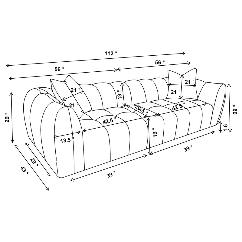 Winchester Stationary Sofa