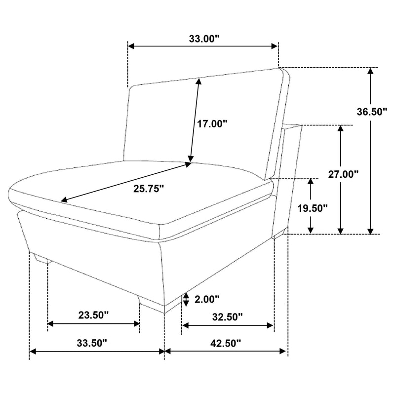 Lakeview Upholstered Modular Sectional