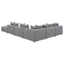 Jennifer Modular Sectional Grey