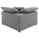Raleigh Boucle Upholstered Corner Chair