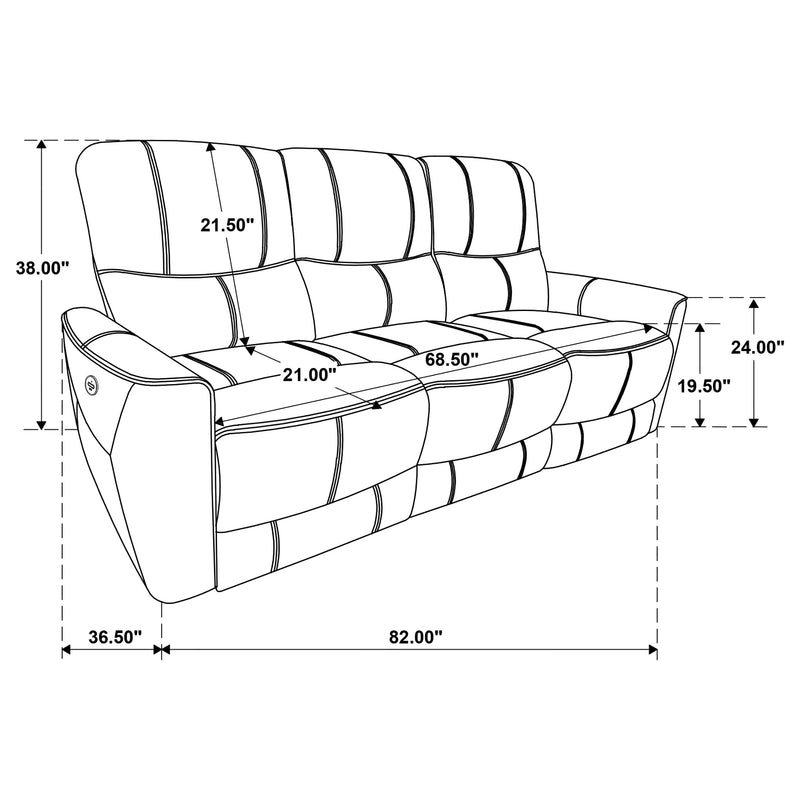 Greenfield Power Reclining 3 Pc Set