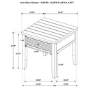 Concord End & Side Table