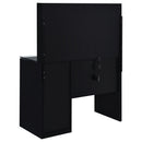 Flora 2-drawer Vanity Set with LED Mirror High Gloss