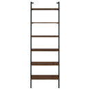 Owens 3-piece 96-inch Wall Mounted Bookshelf Set Walnut