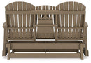 Hyland wave Outdoor Glider Loveseat
