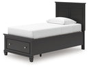 Lanolee Panel Storage Bed
