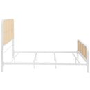 Lanewood Eastern King & Queen Bed Black & White