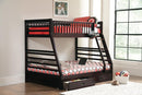 Ashton Twin Over Full 2-drawer Bunk Bed