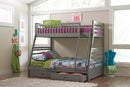 Ashton Twin Over Full 2-drawer Bunk Bed