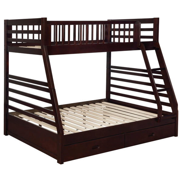 Ashton Twin Over Full 2-drawer Bunk Bed