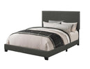 Boyd Upholstered Bed with Nailhead Trim