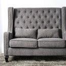 Alicante Love Seat Bench, Gray