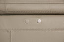ALTAMURA Power Loveseat, Gray & Beige