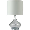 Donna Clear 15"H Glass Clear Table Lamp