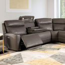 EDMONDUS Power Sectional, Dark Gray