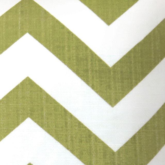 ZOE 22" X 22" Pillow, Green Chevron (2/CTN)