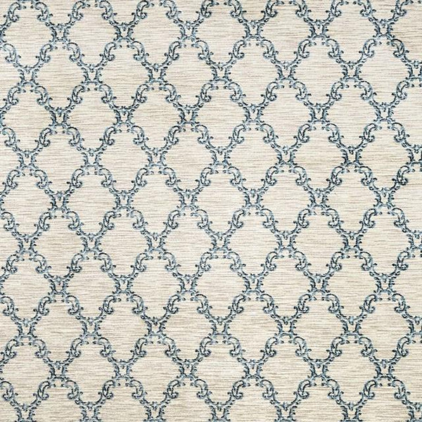 Acanthus Light Gray/Blue Small & Medium 5' X 8' Area Rug image