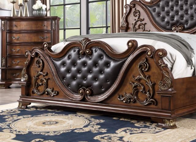 Esparanza Bed Cherry & White