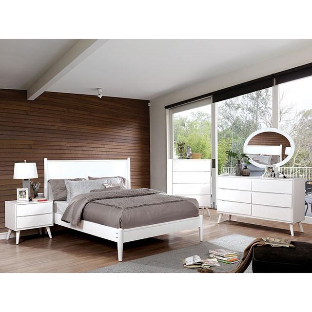 LENNART II White Queen Bed