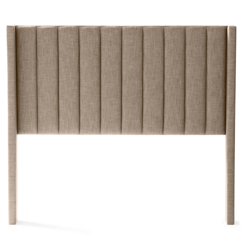 Malouf Blackwell Upholstered Bed w/ Wingback Headboard