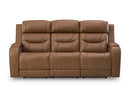 Knightington Power Reclining Sofa with Audio Seating
