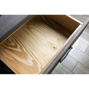 Rockwall Bed Grey & White