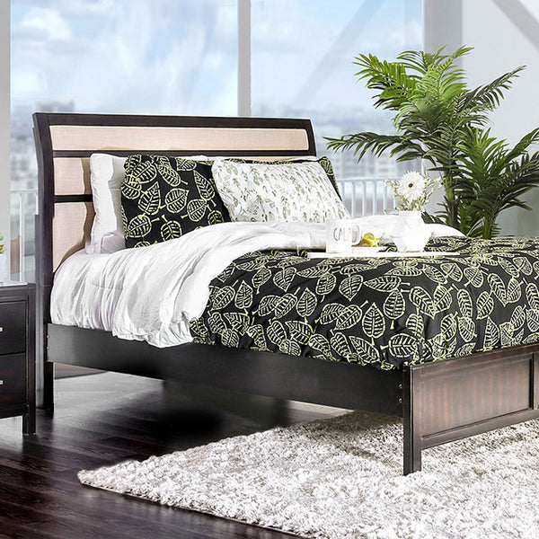 Berenice Bed Purple Brown