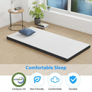 Hollyhock 3" Twin Tri-Fold Memory Foam Topper